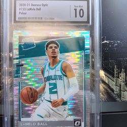 2020 DONRUSS OPTIC #153 Lamelo Ball Rookie