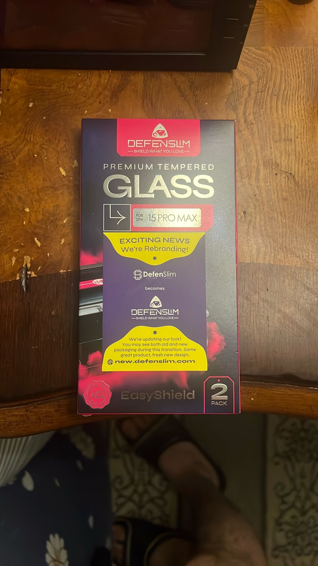 iPhone 15 Pro Max Tempered Glass 2 Pack