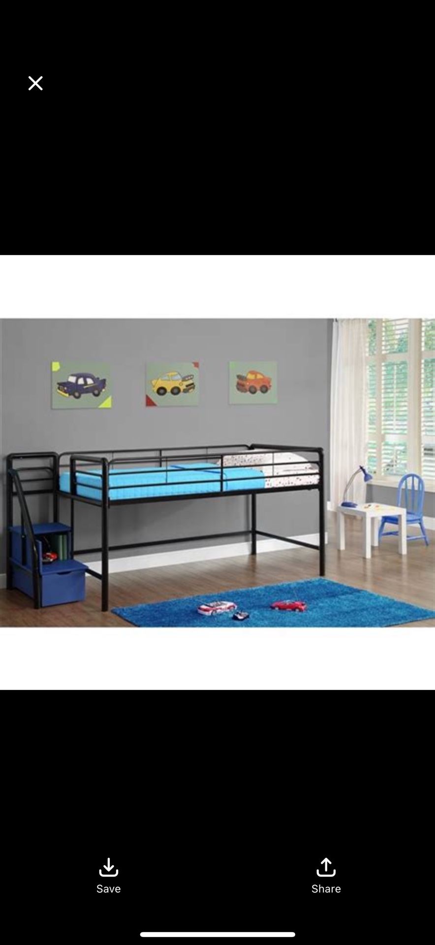 Loft bed for sale $180