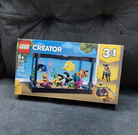 Lego Creator Fish Tank 31122 New / Sealed