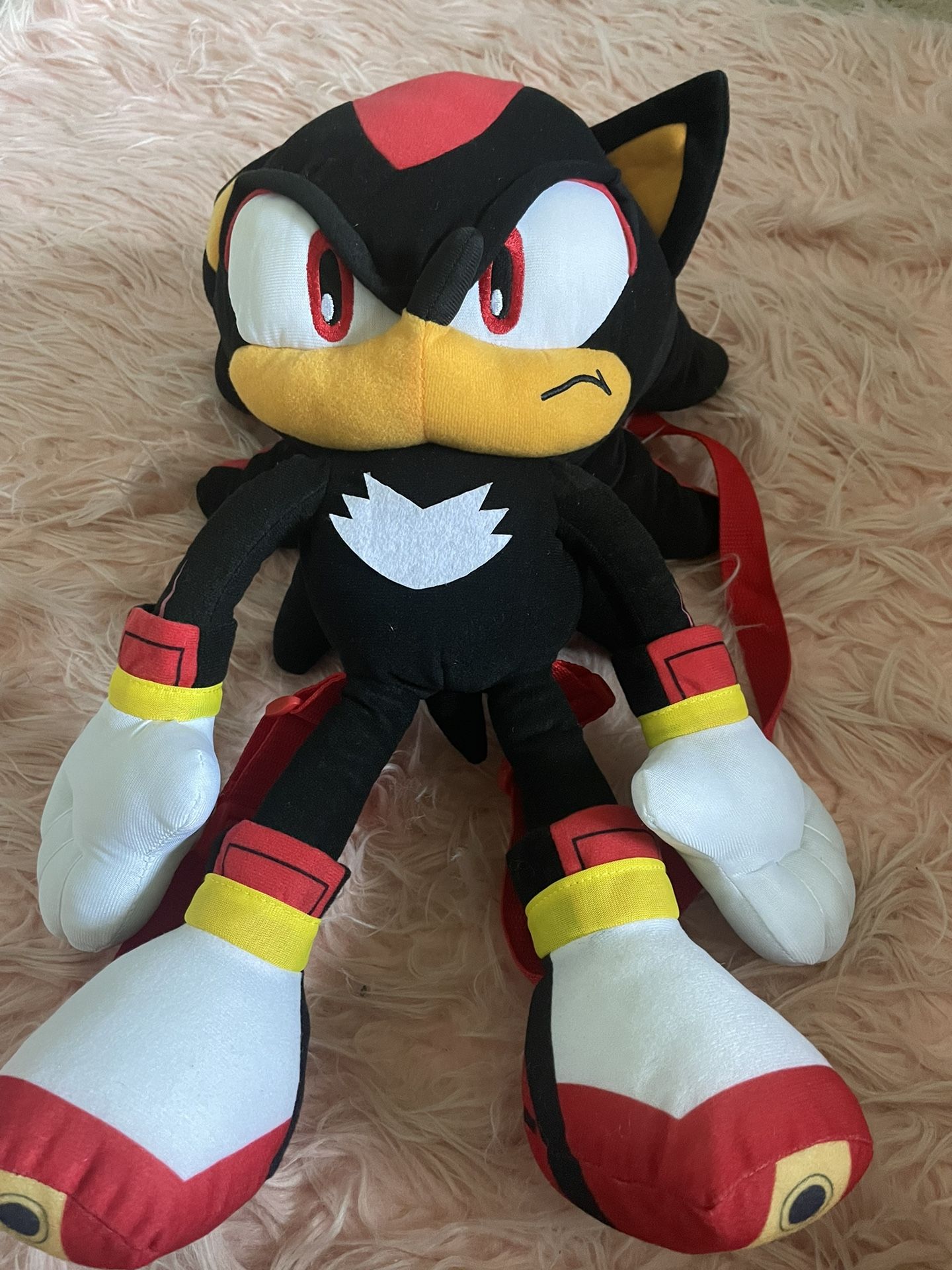Sonic plushie backpack