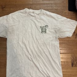 Men’s large T-Shirt with green bus print