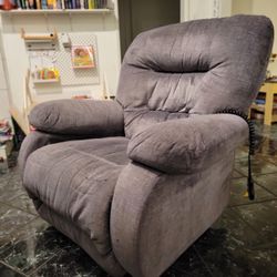 Gray Recliner