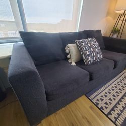 Blue 3 Person Couch