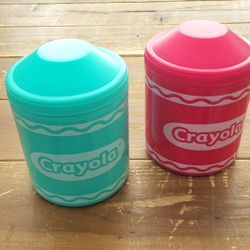 PAIR OF CRAYOLA MARKER SHAPE STORAGE **BOTH FOR $5**