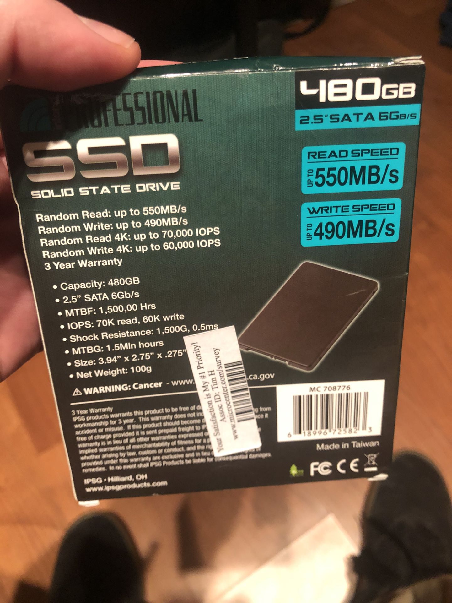 Inland Professional solid state drive