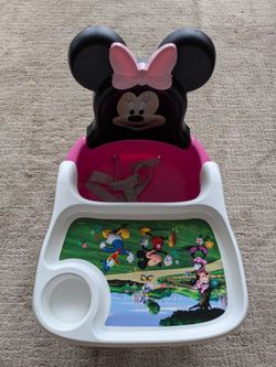 Disney Minnie Mouse Mealtime Booster Seat, Toddler & Baby Booster Seat