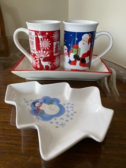Christmas  dishes.