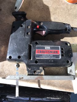Craftsman Scroller Saw