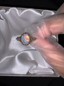 Sterling Silver & Gold Rings – Multiple Stone Colors & Sizes Available 💍