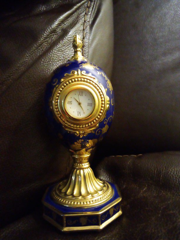 Faberge Mini Rose Clock