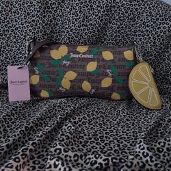 Juicy Couture Lemon Print Mini Shoulder Bag