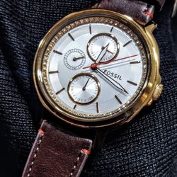 Fossil Chelsey Multi Dial Gold Tone Women's Watch