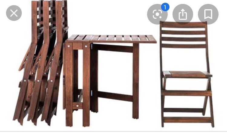 IKEA Äpplarö Outdoor Furniture Set
