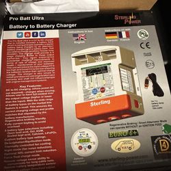 Rv/camper Van Dc To Dc Battery Charger