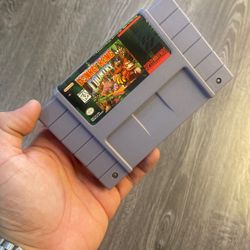SNES Super Nintendo Donkey Kong Country 