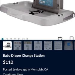 Baby Diper Change Station