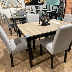 5PC Dining Table Set 