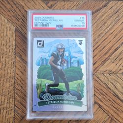 2025 Donruss Tetairoa McMillan Downtown RC PSA 10