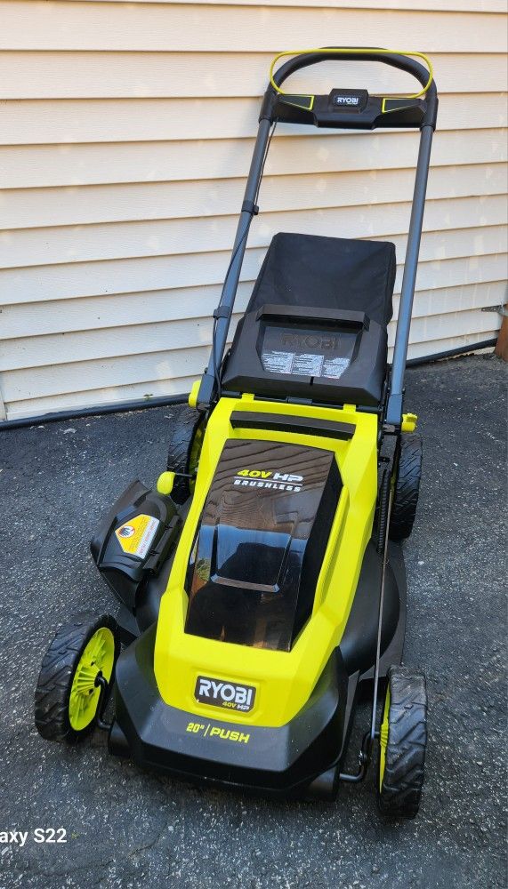 Ryobi 40V HP Brushless 20 Cordless Battery Walk Behind Push