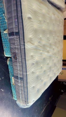 Pillow Top Mattress in Plastic Wrap