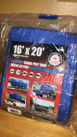 16’ X 20’ Blue Poly Tarp