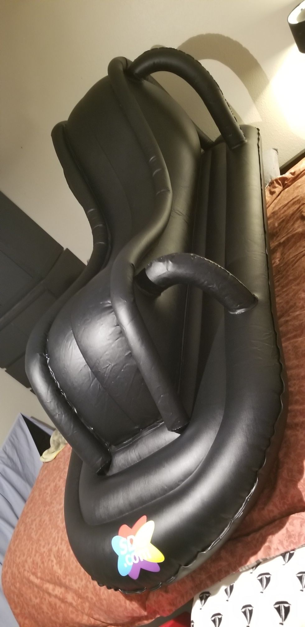 Inflatable Cupid's Couch