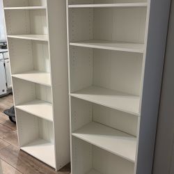 Set Of Bookshelves 