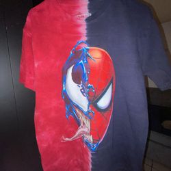 Spider-Man/Venom T Shirt Medium