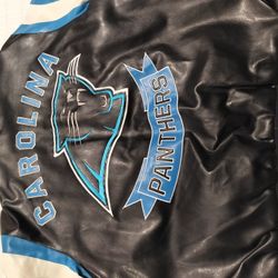 NFL Panthers Leather Jacket