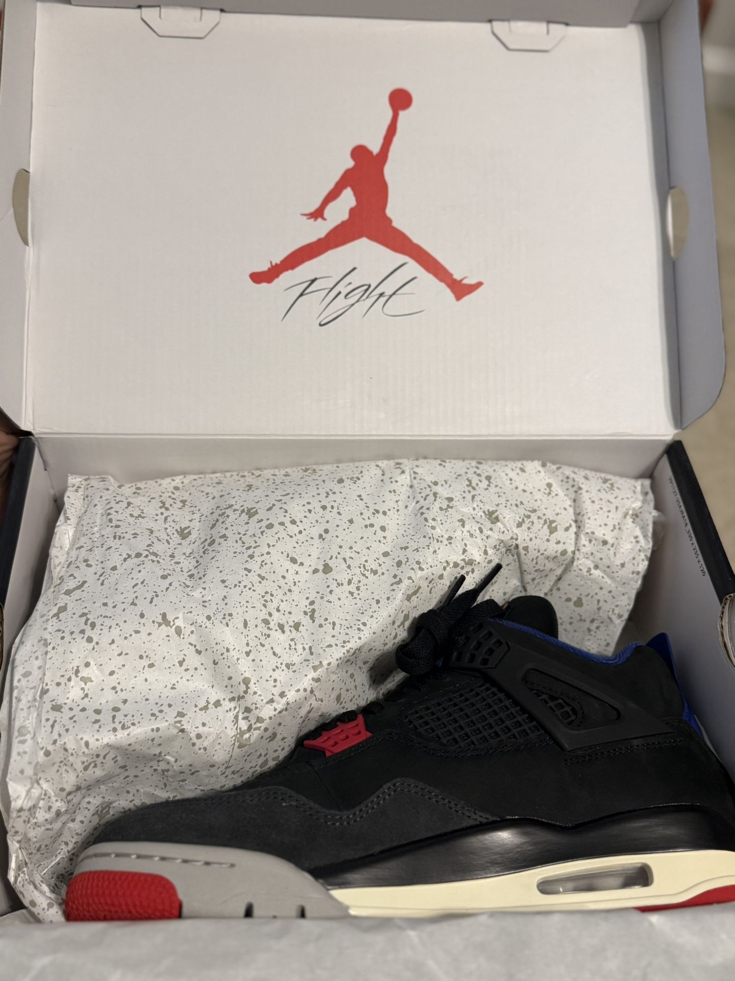 Air Jordan Retro 4 Rare Air “ White Lettering “
