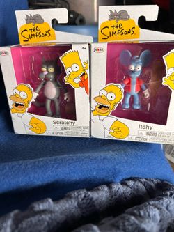 Jakks Itchy and Scratchy