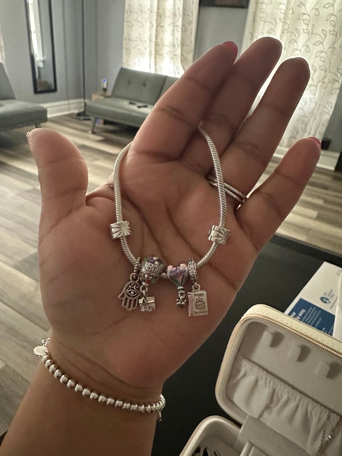 Pandora Brace with Charms 