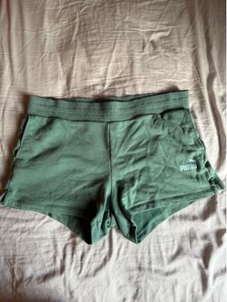 Green Puma Shorts