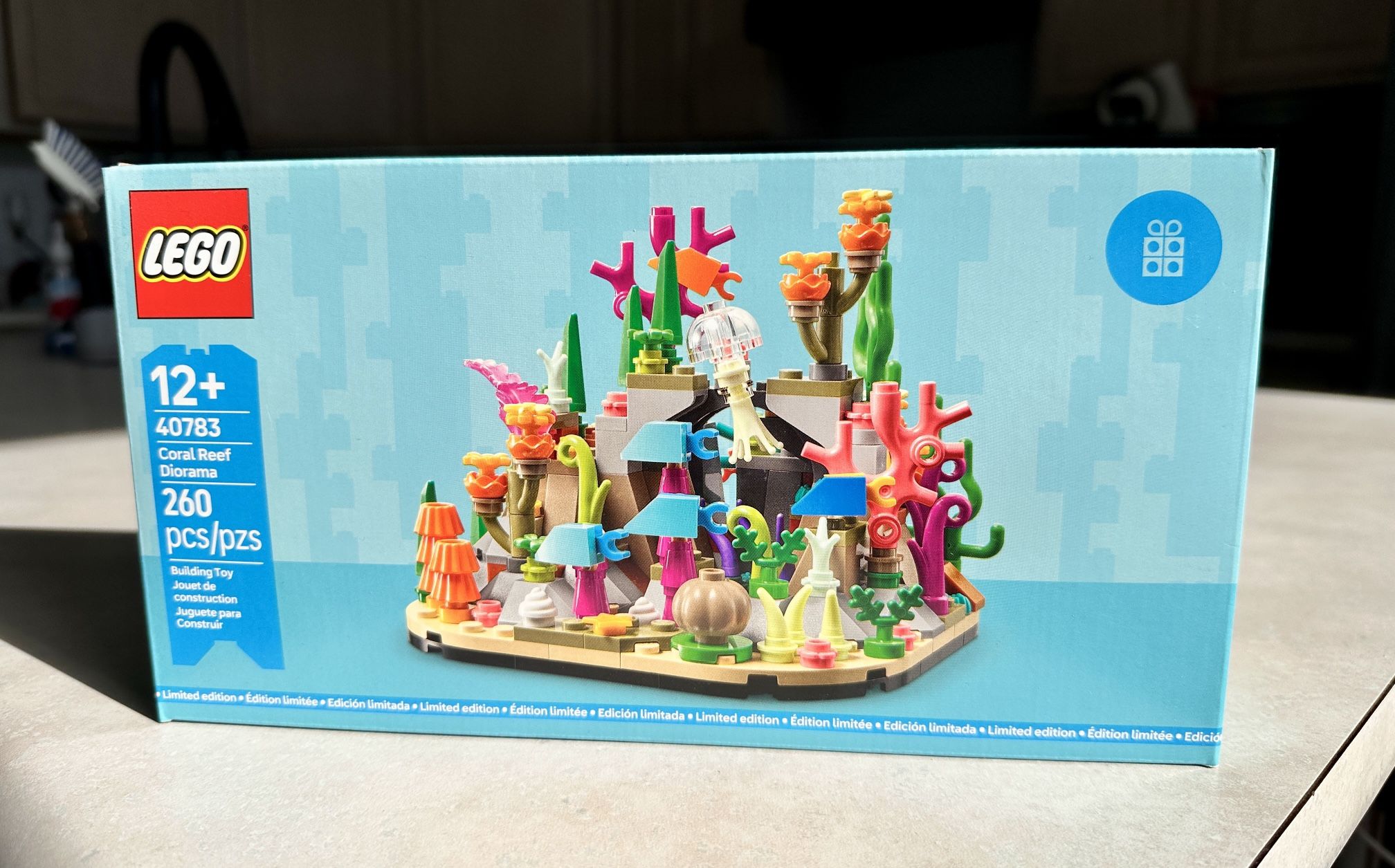 New LEGO Coral Reef Diorama Building Kit 40783