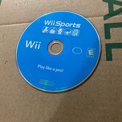 Nintendo Wii Sports Game Disc