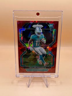 2021 Jaylen Waddle Red Crack Ice rookie card🔥