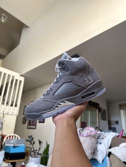 Nike jordan 5 wolf grey