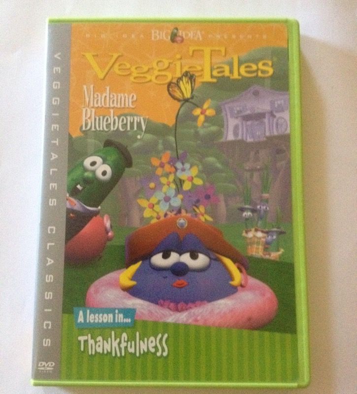Veggie Tales Madame Blueberry DVD