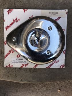 Thunder mfg chrome cover for Harley Davidson