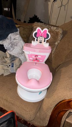 Toddler minnie mouse potty trainer with voice box