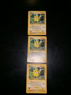 Mint Rare Pikachu #60/64 Ultra Rare 1999 Lot
