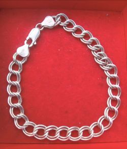James Avery double curb big heavy bracelet.
