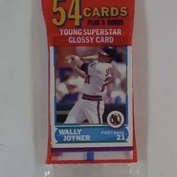 SCORE 1988 MLB Baseball Cards 54 Player Trivia Official Major League Sealed MINT