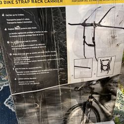 Thule brand , 3 bike car bike rack