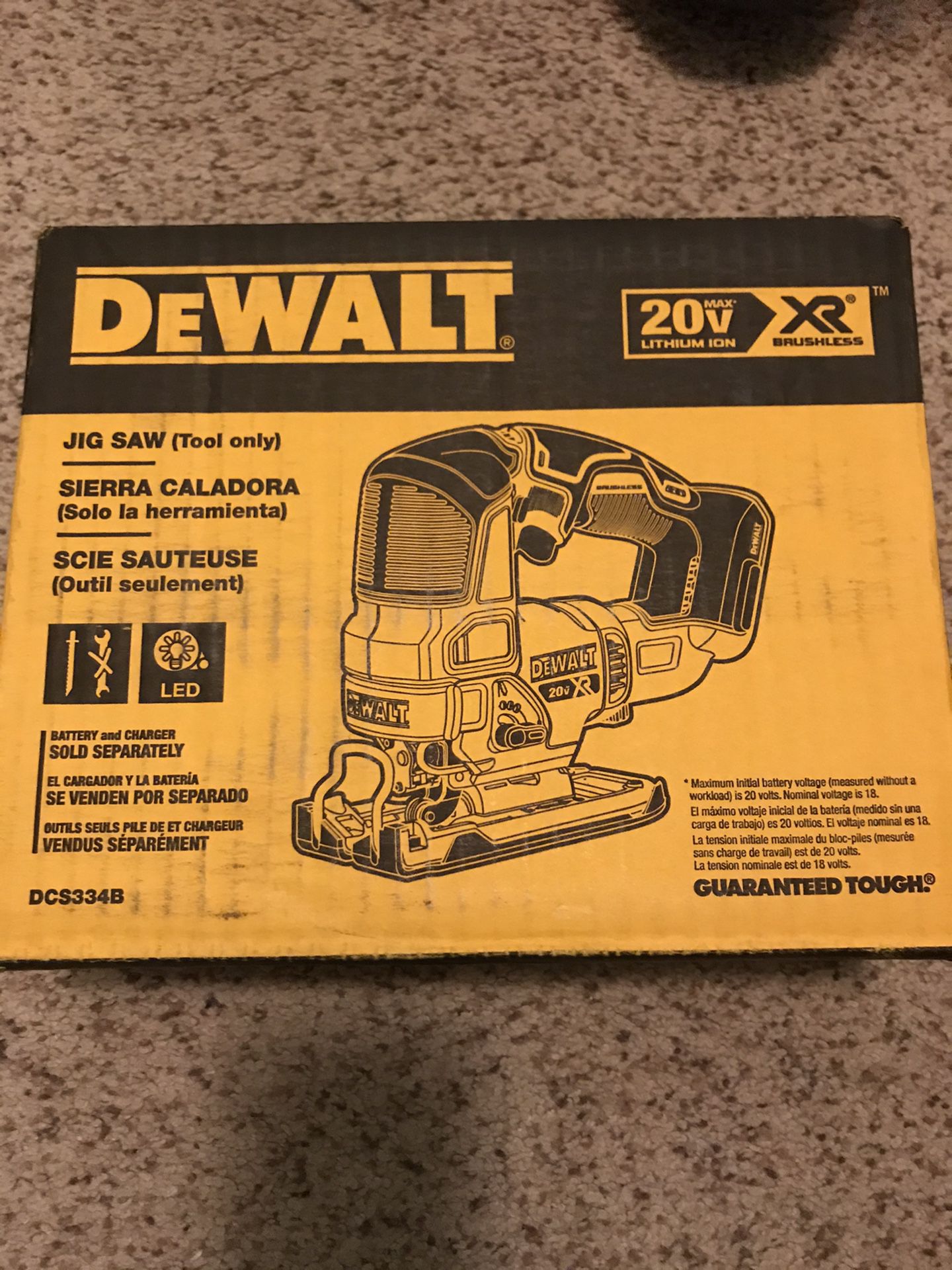 Dewalt Jigsaw (tool Only )