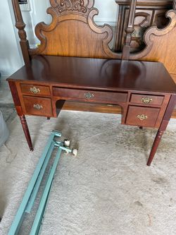 Desk and chair