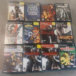 Ps2 games diferents price starting 5