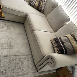 Cream Sleeper Couch