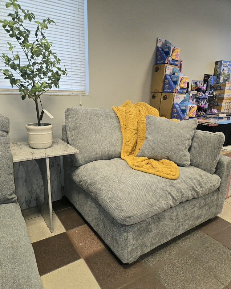 NeW- Down Filled overstuffed sofa, couch chair.